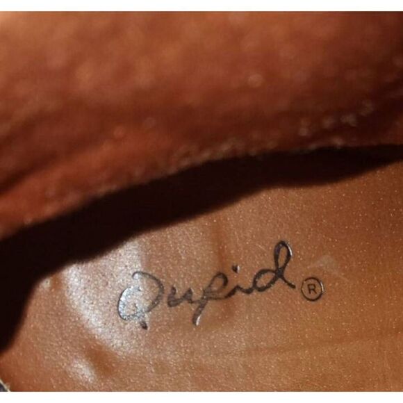 QUPID BLACK FAUX SUEDE BOOTIES SZ.6.5-7 GUC. - Picture 9 of 9